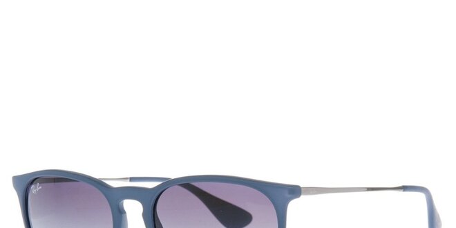 Modré slnečné okuliare s úzkymi stranicami Ray-Ban