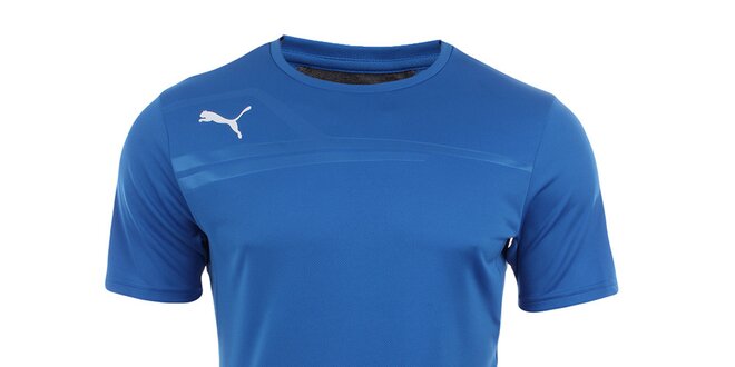 Pánske modré športové tričko Puma