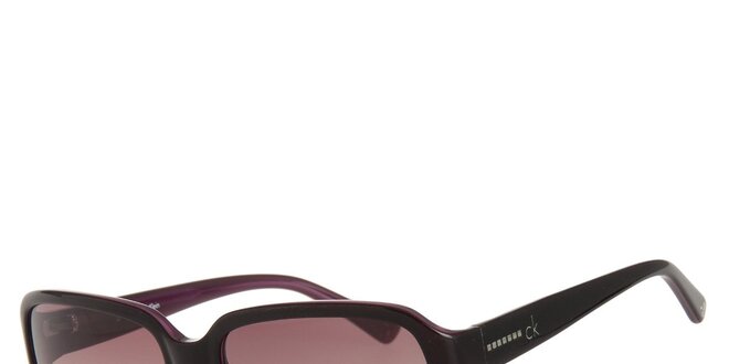 Dámske temne fialové slnečné okuliare Calvin Klein