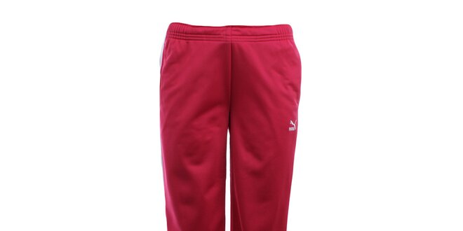 Dámske červenoružové športové nohavice Puma