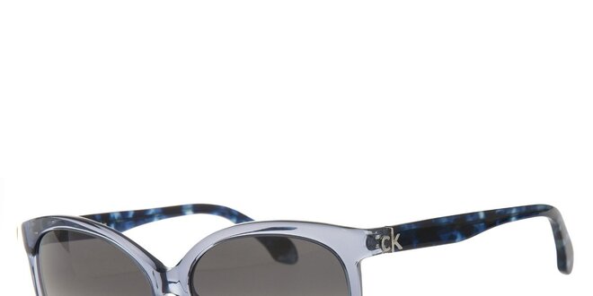 Dámske modré slnečné okuliare Calvin Klein