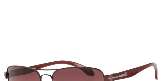 Pánske vínové slnečné okuliare Calvin Klein
