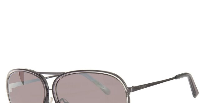 Pánske šedé slnečné okuliare Calvin Klein
