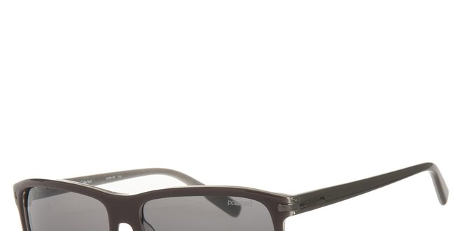 Pánske tmavo hnedé slnečné okuliare Calvin Klein