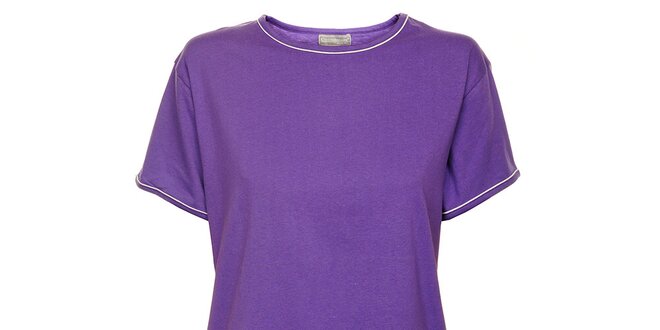 Dámske fialové pyžamo Cocodream - šortky a tričko
