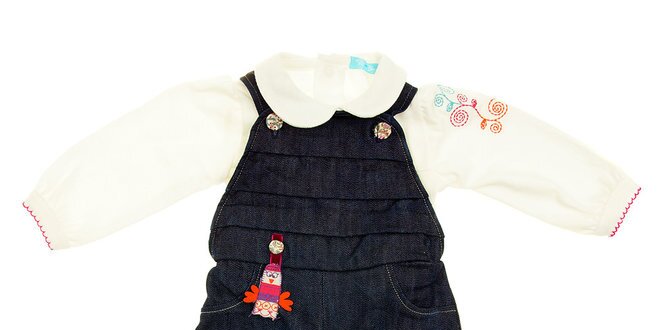 Detská súpravička Lullaby - nohavice, košieľka a elasťáčky