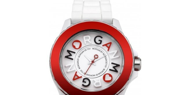 Biele hodinky Morgan De Toi