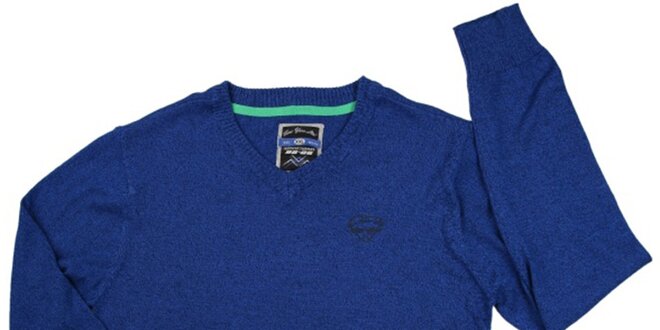Pánsky modrý sveter 98-86