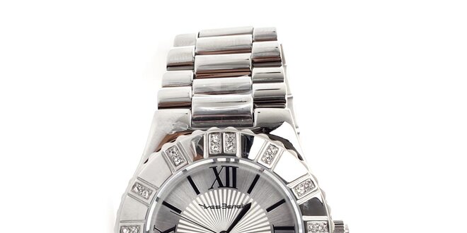 Dámske strieborné hodinky s rímskymi číslicami Yves Bertelin