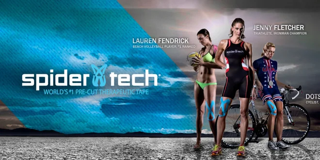 Kineziologické tejpy od SpiderTech zvyšujú výkonnosť a efektívne tlmia bolesť