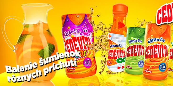 Šumienky Cedevita bez konzervantov