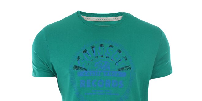 Pánske zelené tričko s krátkym rukávom Timeout