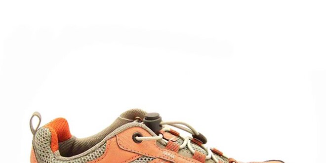 Dámska treková obuv v oranžovom prevedení Numero Uno