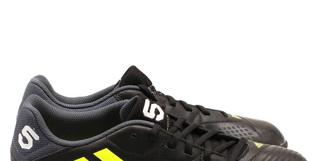 Pánske žlto-čierne kopačky Adidas
