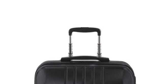 Cestovný čierny business kufor na kolieskach Esprit