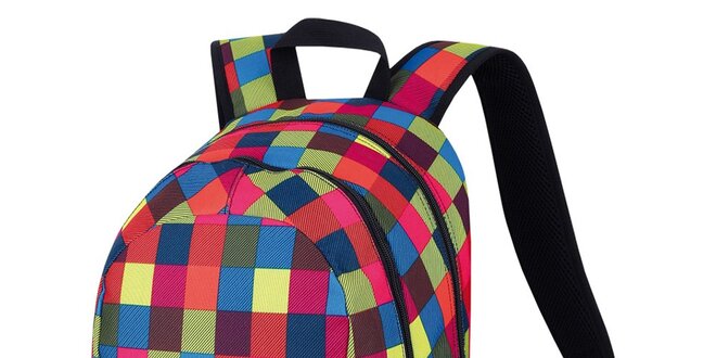 Farebne kockovaný ruksak Alpine Pro