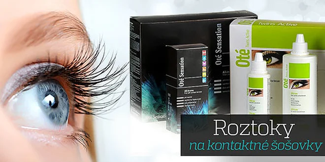 Roztok na kontaktné šošovky
