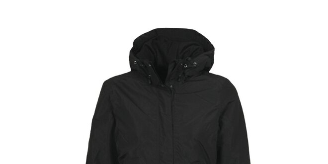 Dámsky čierny kabát s membránou Bergson