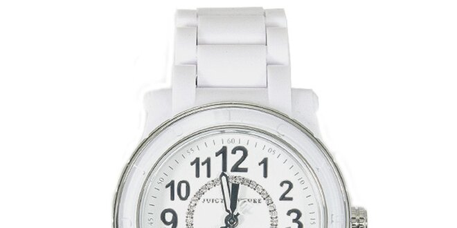 Dámske biele analógové hodinky Juicy Couture