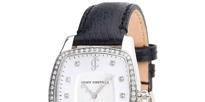 Dámske analógové hodinky s hranatým púzdrom Juicy Couture