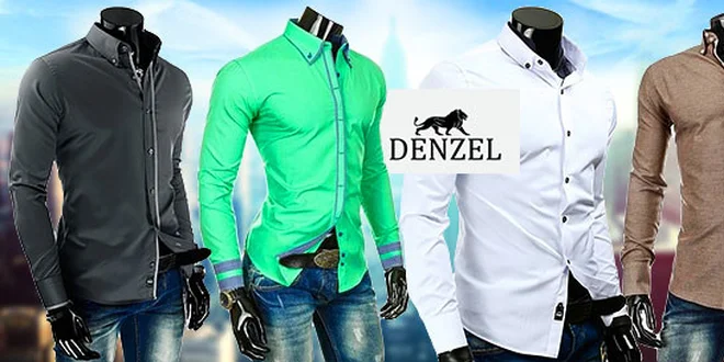 Štýlové pánske košele Denzel