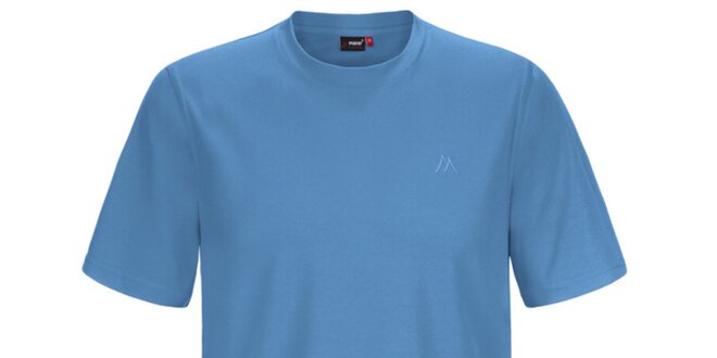 Pánske modré funkčné tričko s krátkym rukávom Maier