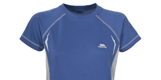 Dámske modré funkčné tričko Trespass