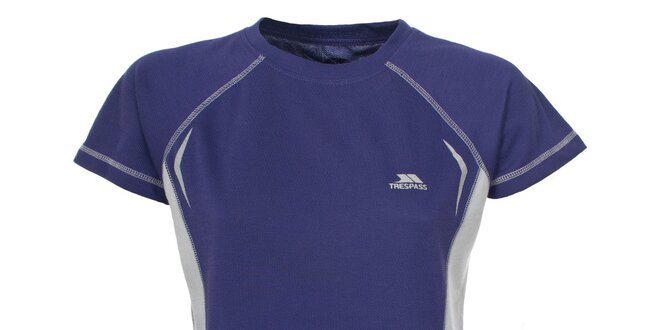Dámske fialové funkčné tričko Trespass