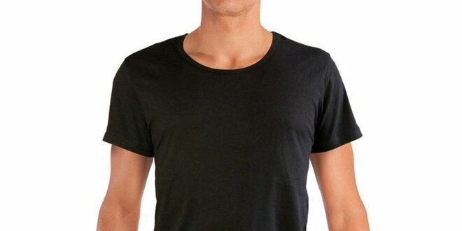 Čierne pánske tričko Mosmann