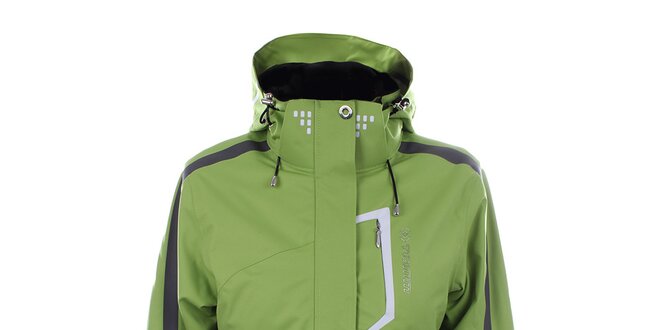 Dámska svetlo zelená lyžiarska bunda Trimm