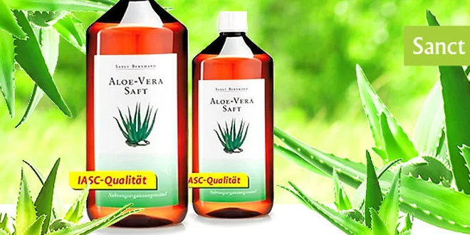 Čistá šťava ALOE VERA – SANCT BERNHARD
