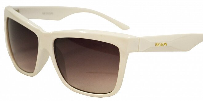 Dámske biele slnečné okuliare Revlon