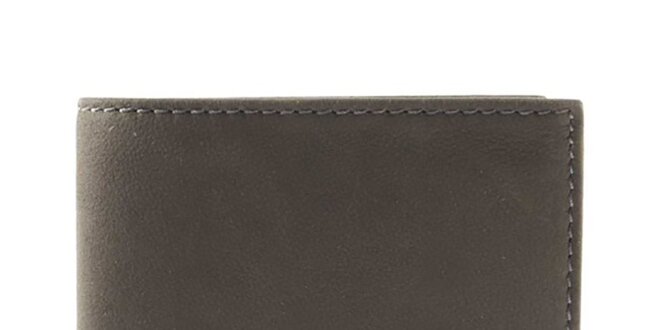 Pánska tmavo hnedá prešívaná peňaženka Timberland