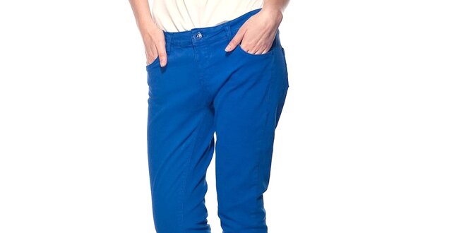 Dámske kobaltovo modré nohavice Jimmy Key