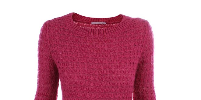 Dámsky ružový pletený sveter Phard