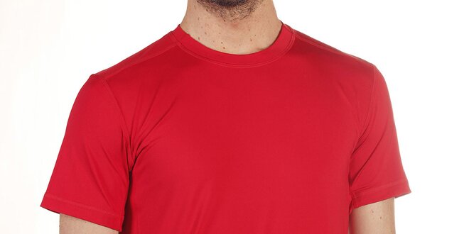 Pánske červené elastické tričko Reebok