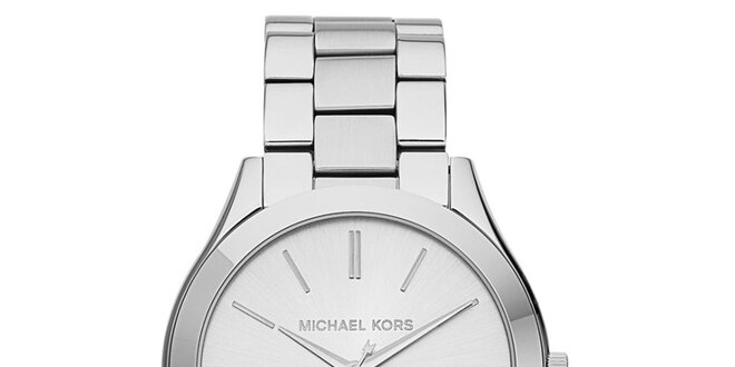Dámske jednoduché oceľové hodinky Michael Kors