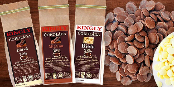 Luxusné belgické čokolády vysokej kvality