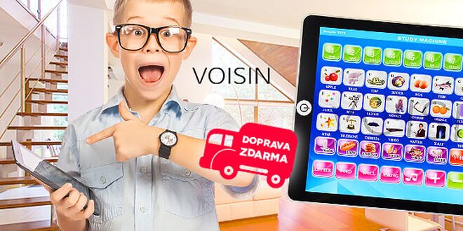 Interaktívny tablet – zábava pre vaše deti!
