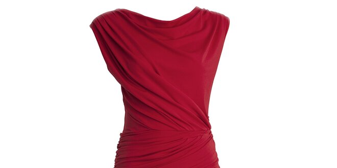 Dámske červené šaty s vodou CeMe London