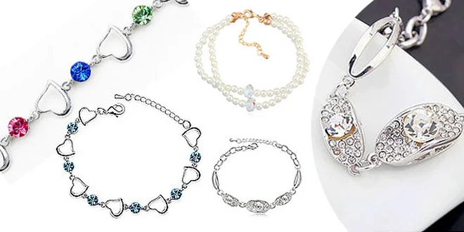 Exkluzívne originálne SWAROVSKI náramky