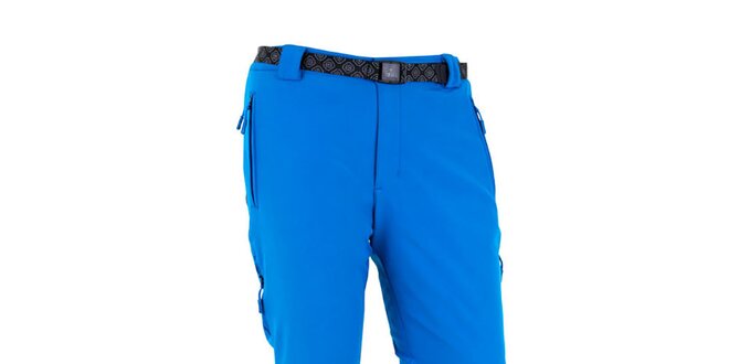 Pánske modré softshellové nohavice Izas