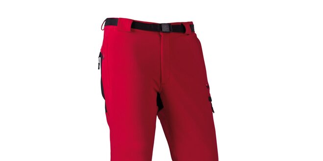 Pánske červené funkčné nohavice Izas