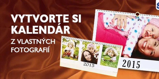 Fotokalendár z vlastných fotografií na rok 2015