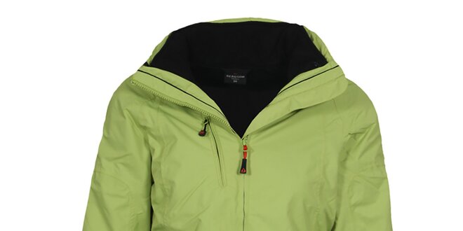 Dámska dvojitá funkčná bunda v svetlo zelenej farbe Bergson