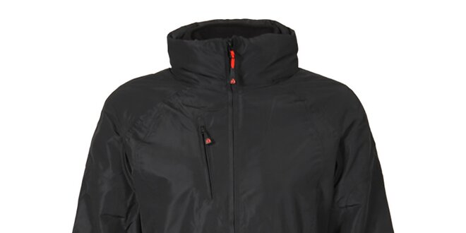 Dámska dvojitá funkčná bunda v čiernej farbe Bergson
