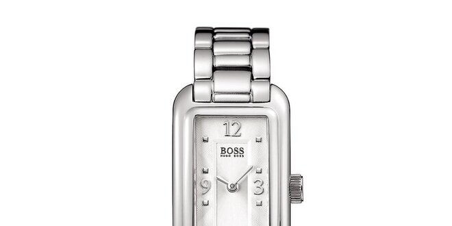 Dámske hodinky s obdĺžnikovým ciferníkom Hugo Boss