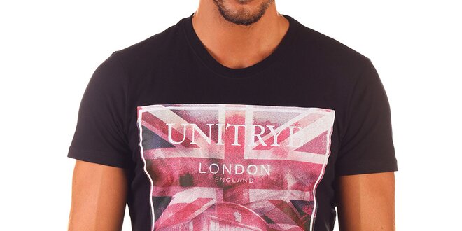 Pánske tričko s britským motívom Unitryb