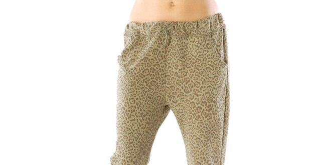 Dámske nohavice s leopardím vzorom Silvana Cirri