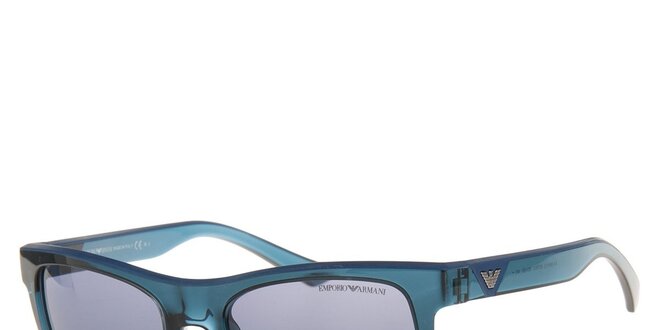Pánske svetlo modré slnečné okuliare Emporio Armani